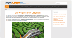 Desktop Screenshot of idparc.ch